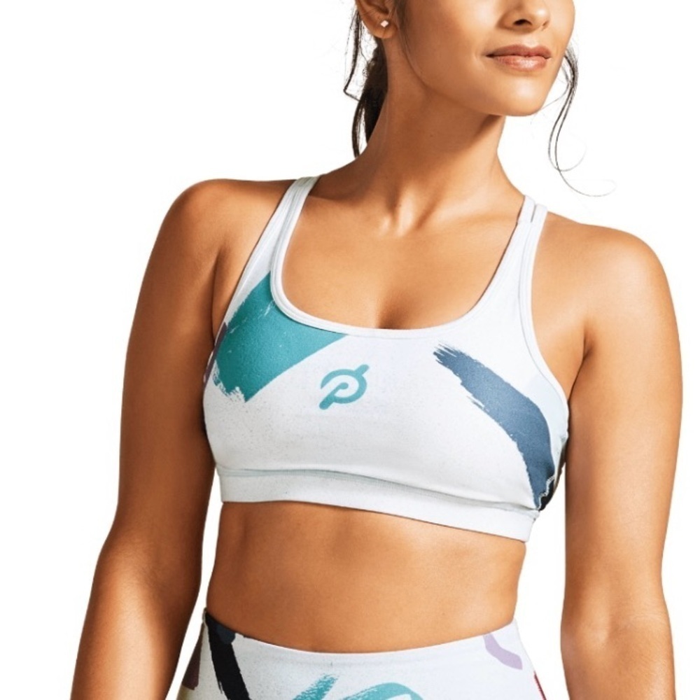 WITH Peloton Modern Strappy Sporty Bra - Size Small